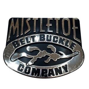 Mistletoe Belt Buckle Company Hard Plastic Cover Clip On Gag Gift